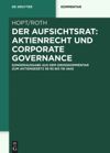 book: Der Aufsichtsrat: Aktienrecht und Corporate Governance