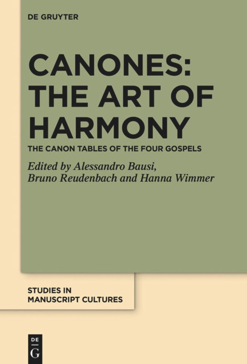 book: Canones: The Art of Harmony