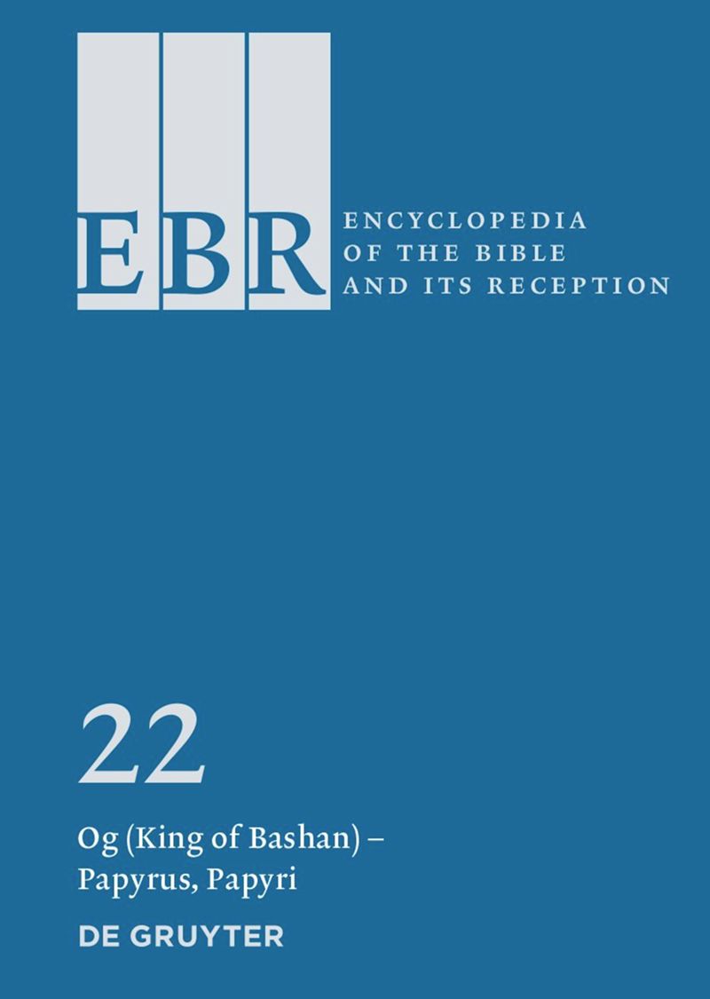 book: Volume 22 Og (King of Bashan) – Papyrus, Papyri