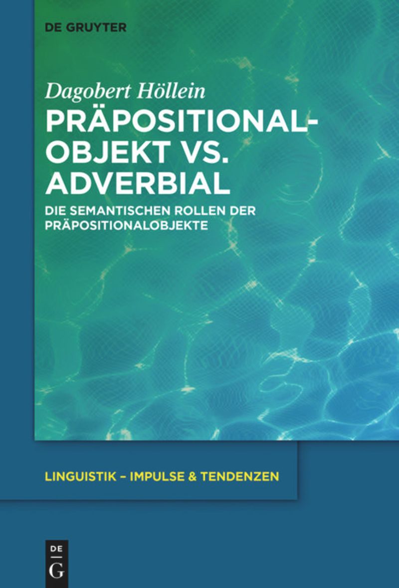 book: Präpositionalobjekt vs. Adverbial