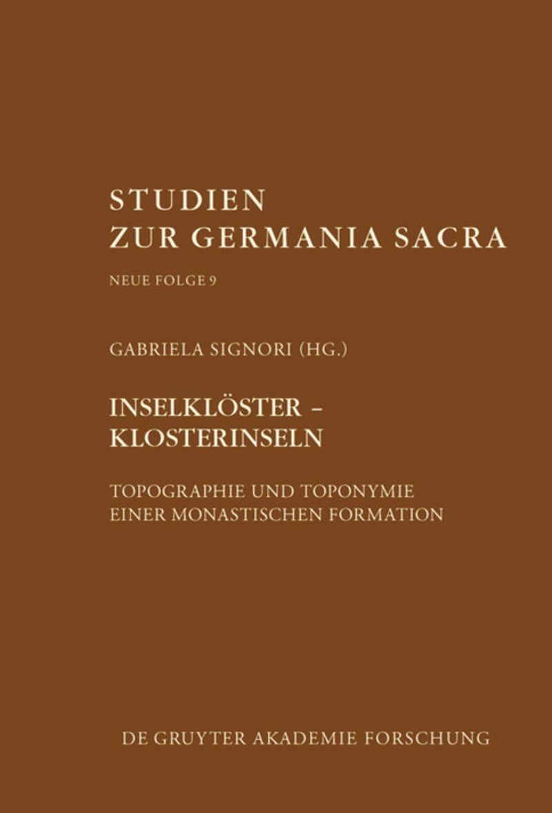 book: Inselklöster – Klosterinseln