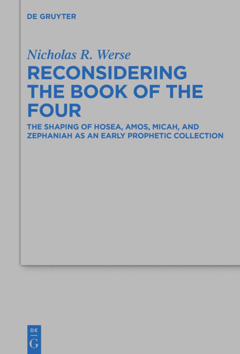 book: Reconsidering the Book of the Four