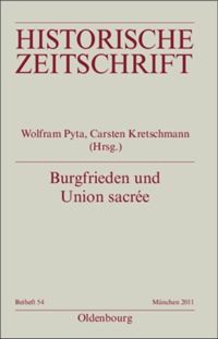 book: Burgfrieden und Union sacrée