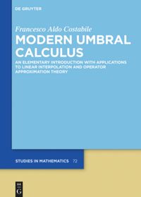 book: Modern Umbral Calculus