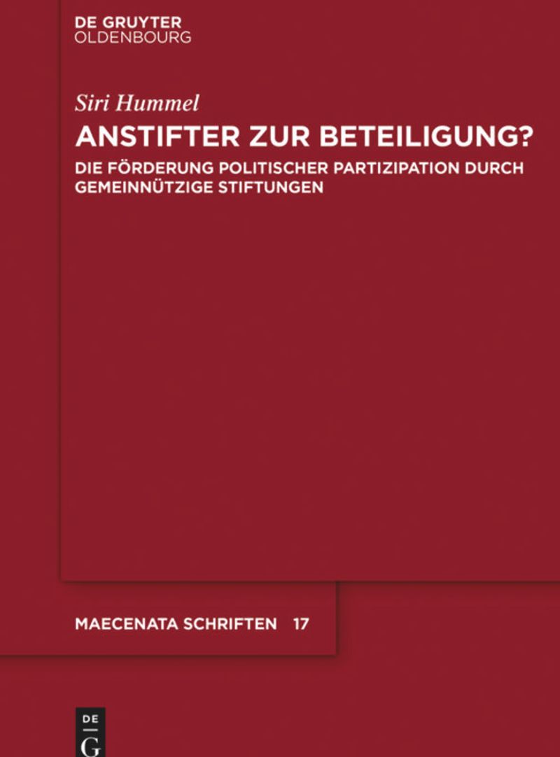 book: Anstifter zur Beteiligung?