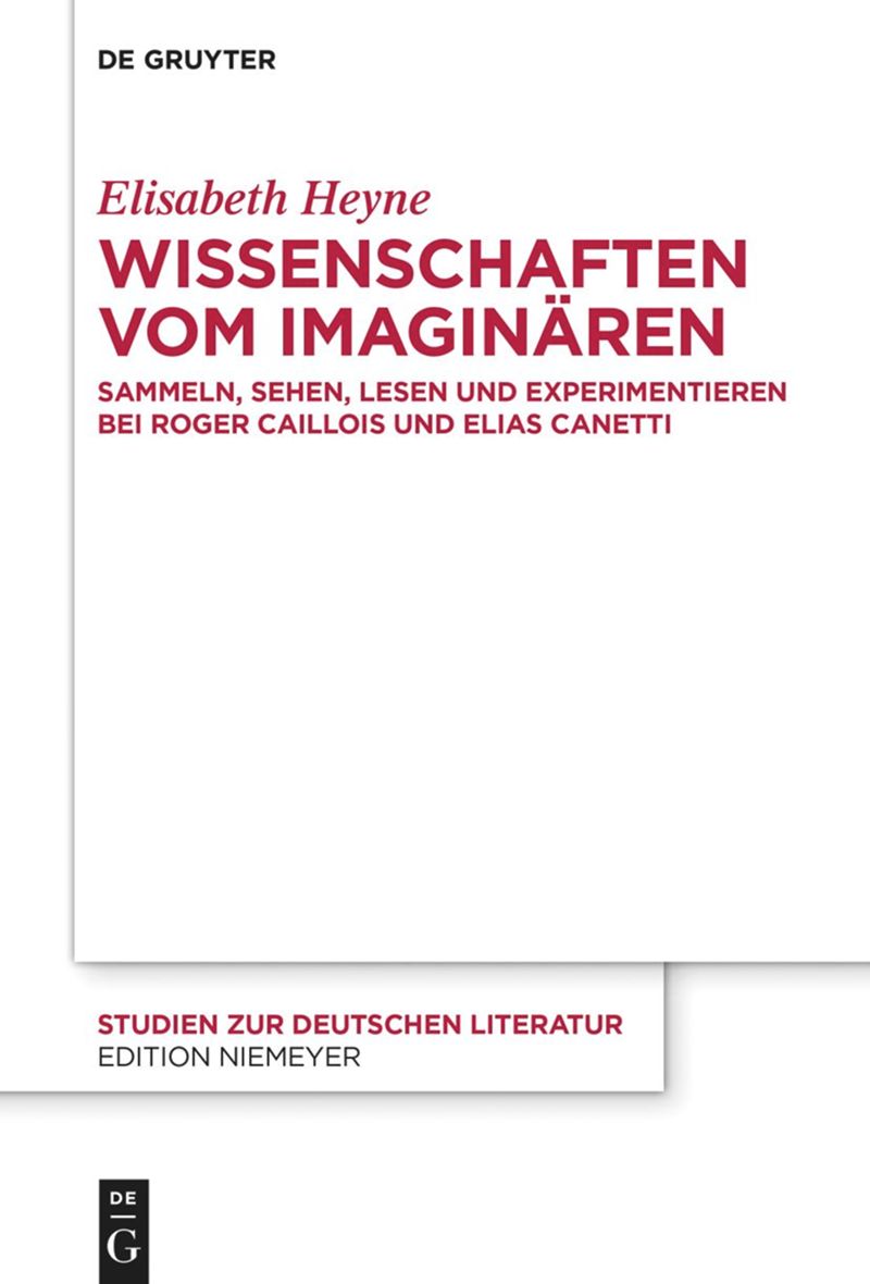 book: Wissenschaften vom Imaginären