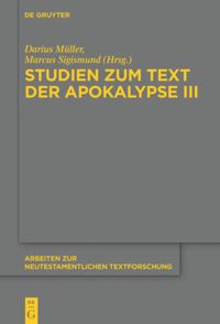 book: Studien zum Text der Apokalypse III