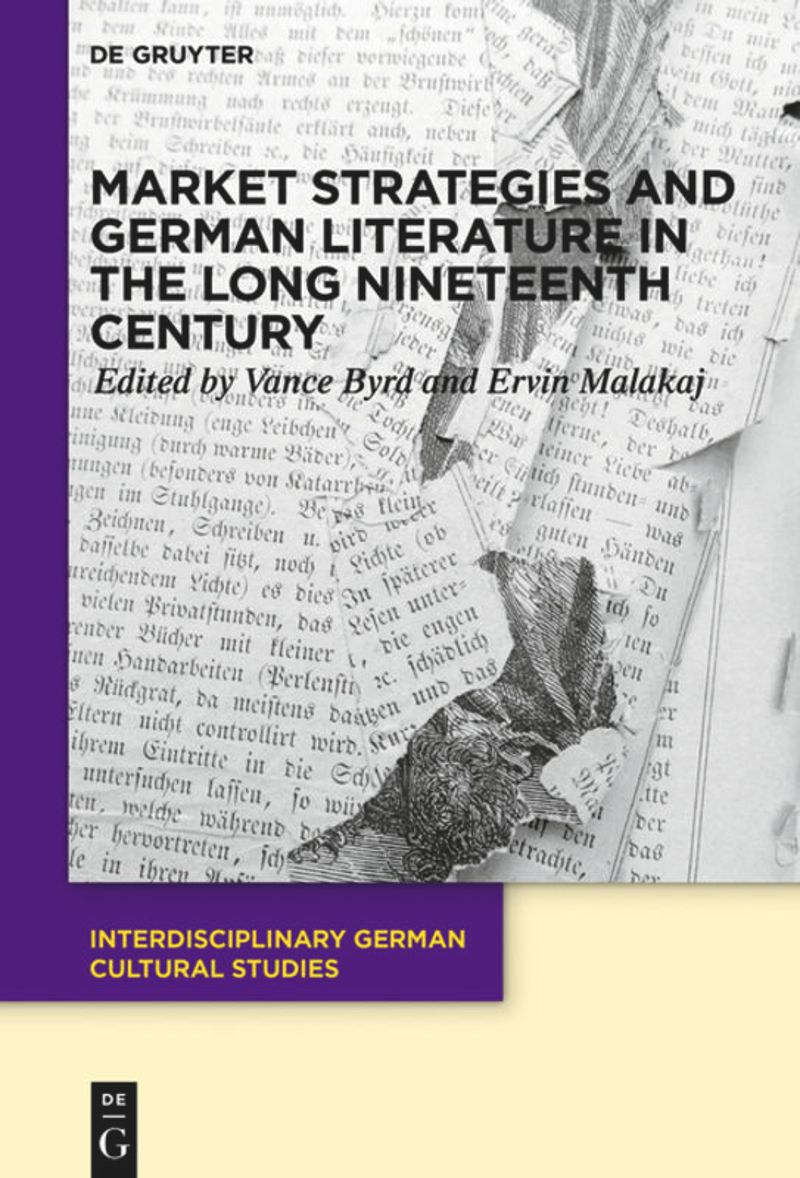 book: Market Strategies and German Literature in the Long Nineteenth Century