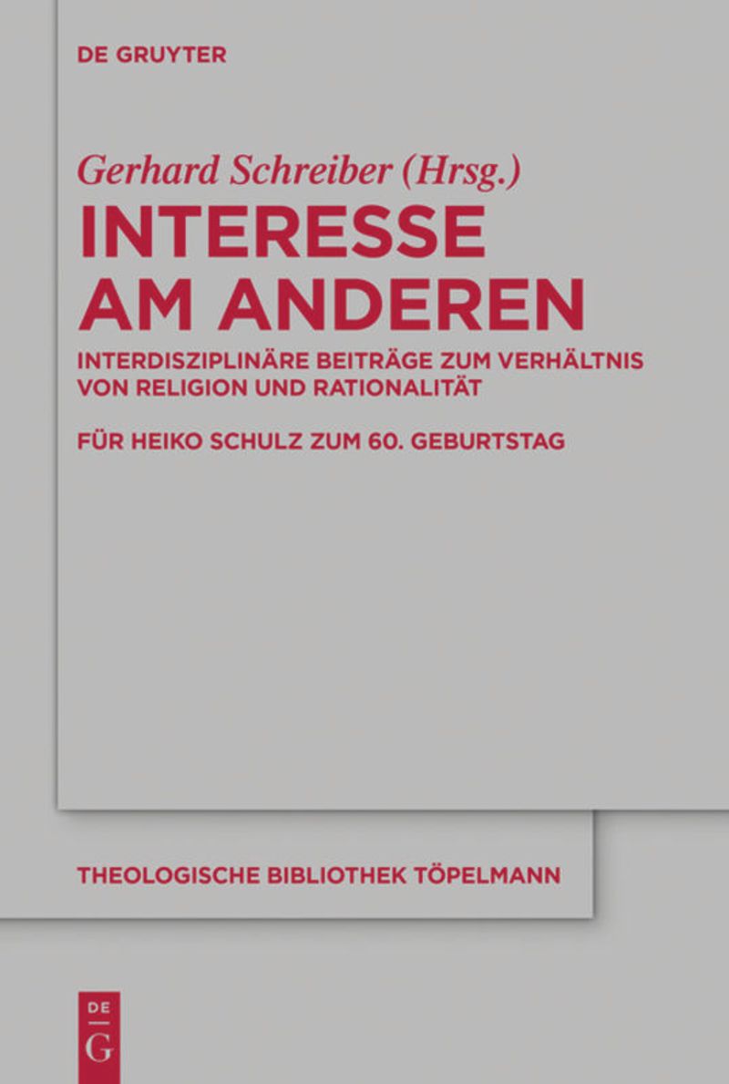 book: Interesse am Anderen