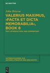 book: Valerius Maximus, ›Facta et dicta memorabilia‹, Book 8