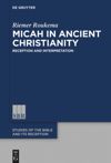 book: Micah in Ancient Christianity