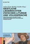 book: Geistliche Liederdichter zwischen Liturgie und Volkssprache