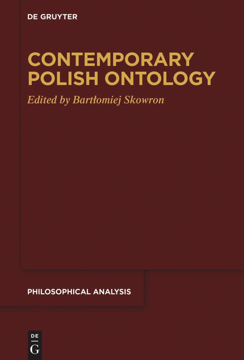 book: Contemporary Polish Ontology