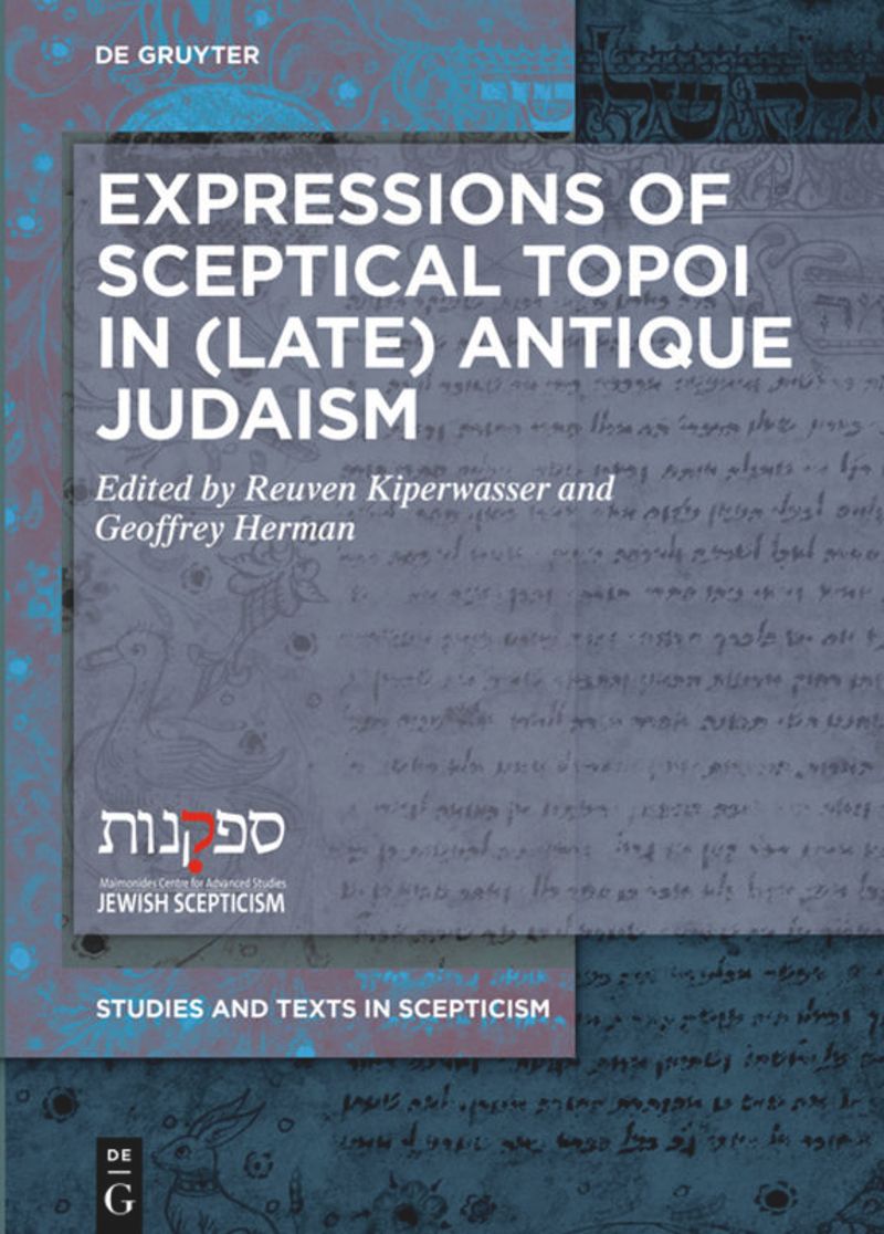 book: Expressions of Sceptical Topoi in (Late) Antique Judaism