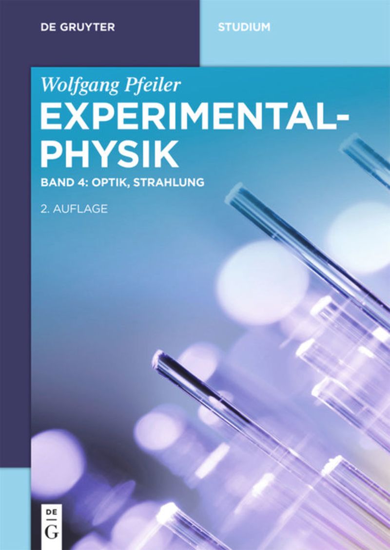 book: Band 4 Optik, Strahlung