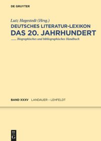 book: Band 35 Landauer - Lehfeldt