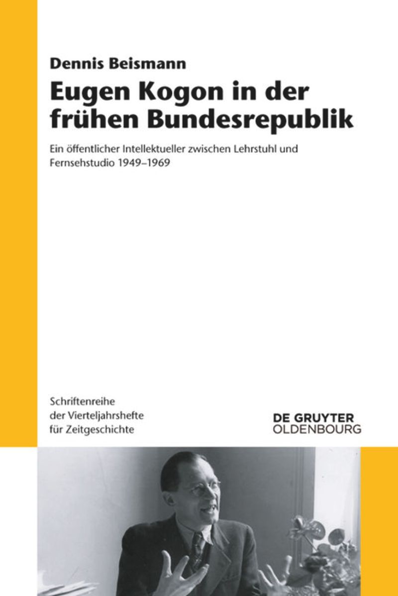 book: Eugen Kogon in der frühen Bundesrepublik