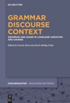 book: Grammar – Discourse – Context