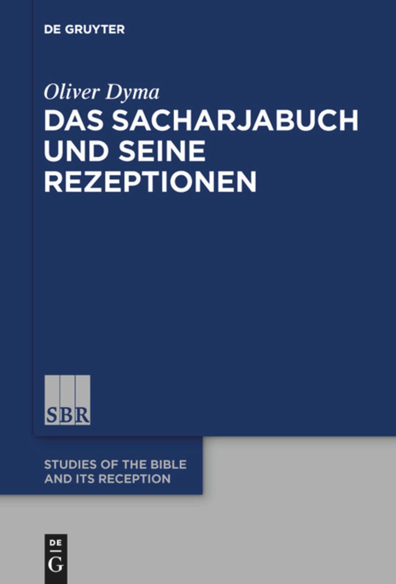 book: Das Sacharjabuch und seine Rezeptionen
