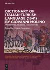 book: Dictionary of Italian-Turkish Language (1641) by Giovanni Molino