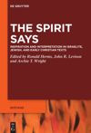 The Spirit Says