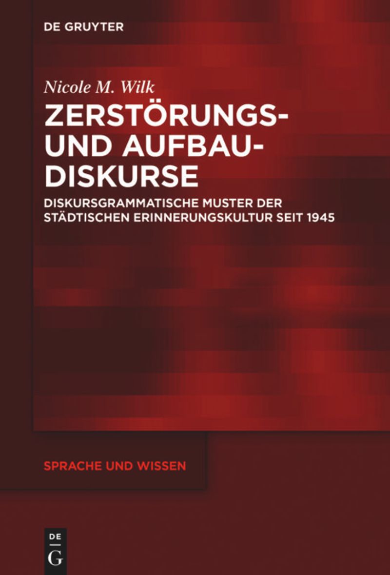 book: Zerstörungs- und Aufbaudiskurse