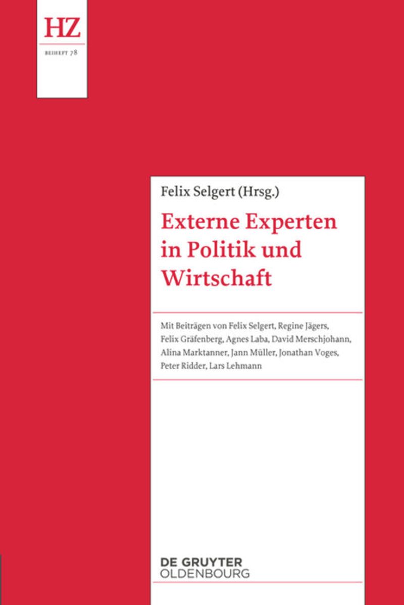 book: Externe Experten in Politik und Wirtschaft