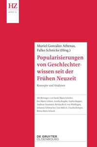 book: Popularisierungen von Geschlechterwissen seit der Vormoderne