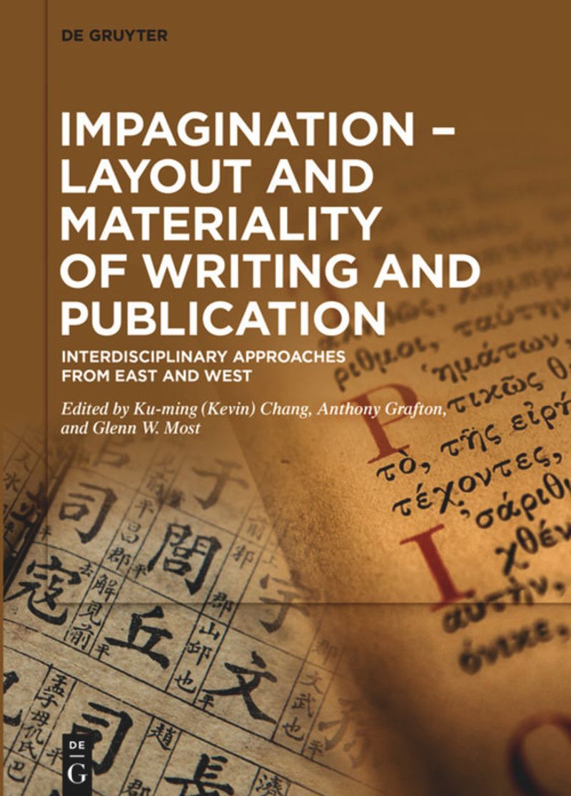 book: Impagination – Layout and Materiality of Writing and Publication