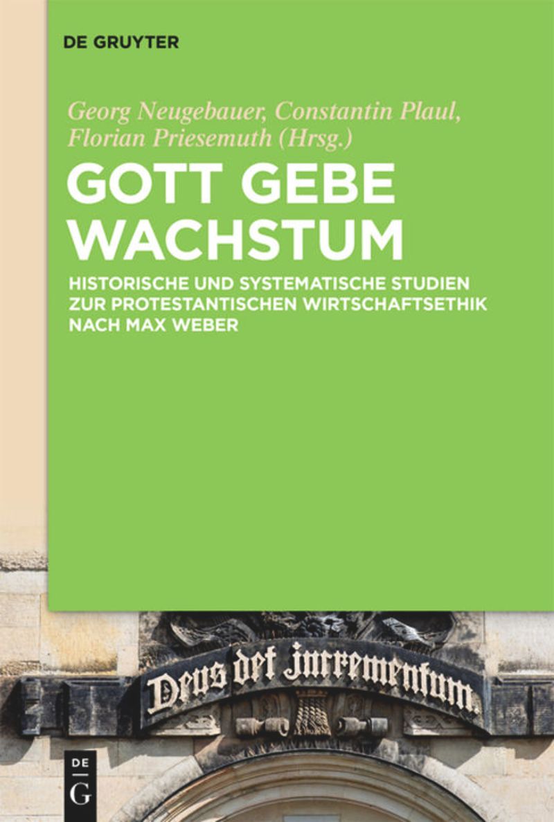 book: Gott gebe Wachstum