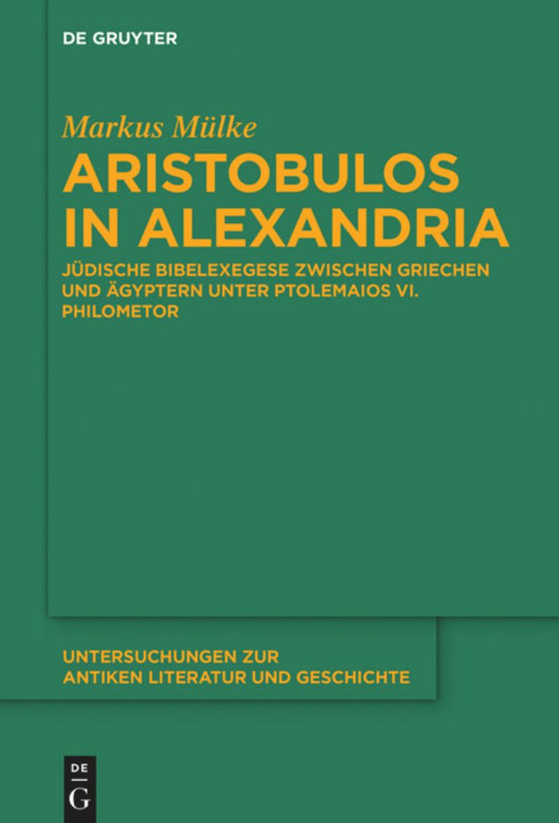 book: Aristobulos in Alexandria