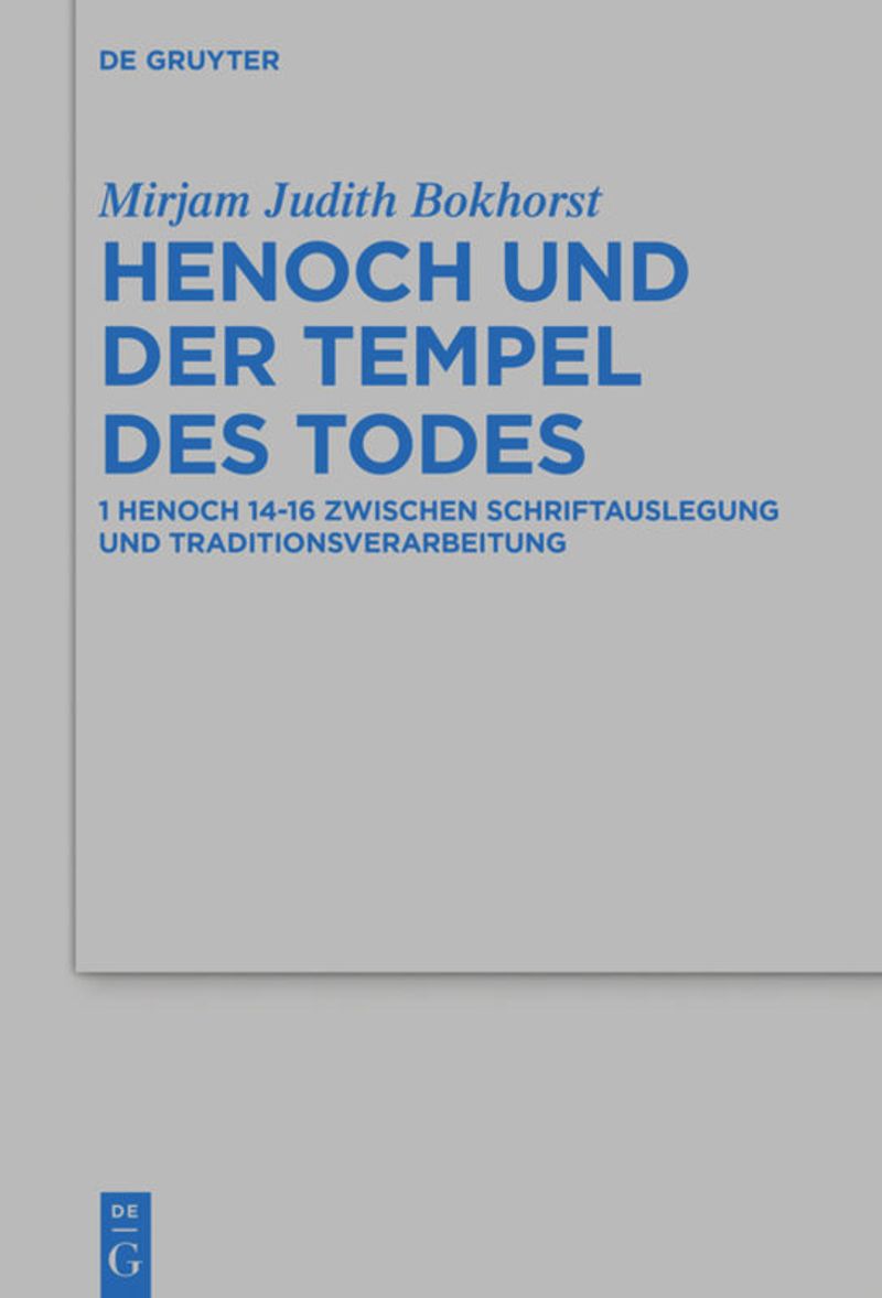 book: Henoch und der Tempel des Todes