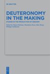 book: Deuteronomy in the Making