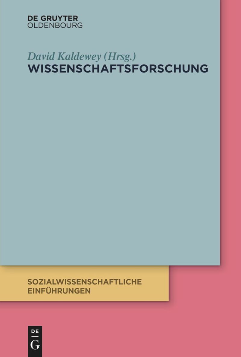 book: Wissenschaftsforschung