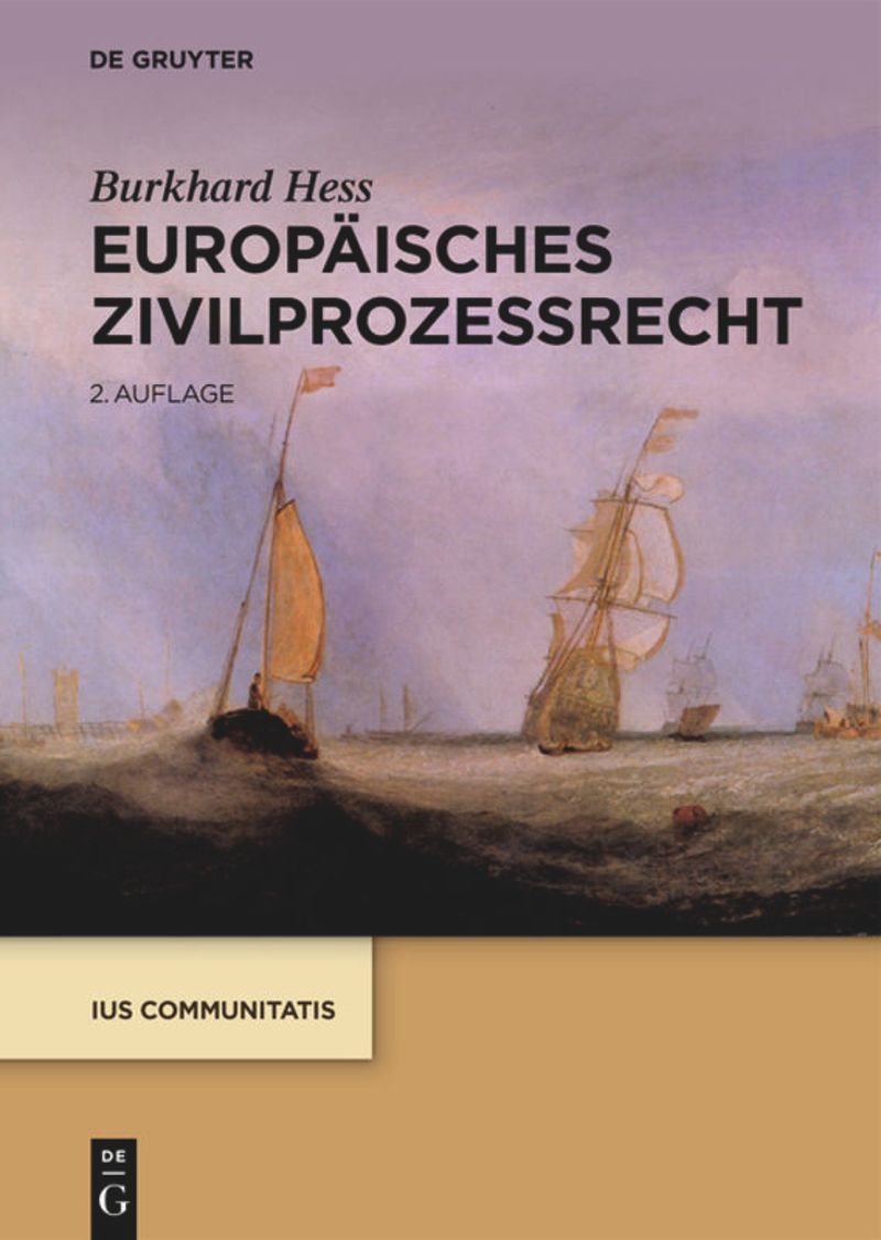 book: Europäisches Zivilprozessrecht