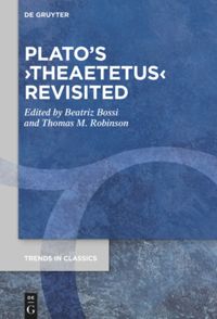 book: Plato’s ›Theaetetus‹ Revisited
