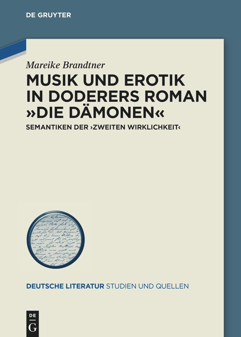 book: Musik und Erotik in Doderers Roman »Die Dämonen«