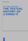 book: The Textual History of 2 Kings 17