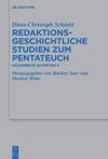 book: Redaktionsgeschichtliche Studien zum Pentateuch