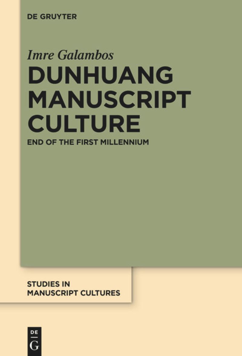 book: Dunhuang Manuscript Culture