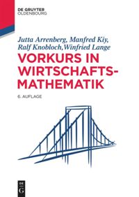 book: Vorkurs in Wirtschaftsmathematik