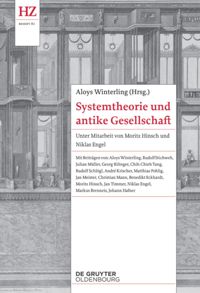 book: Systemtheorie und antike Gesellschaft