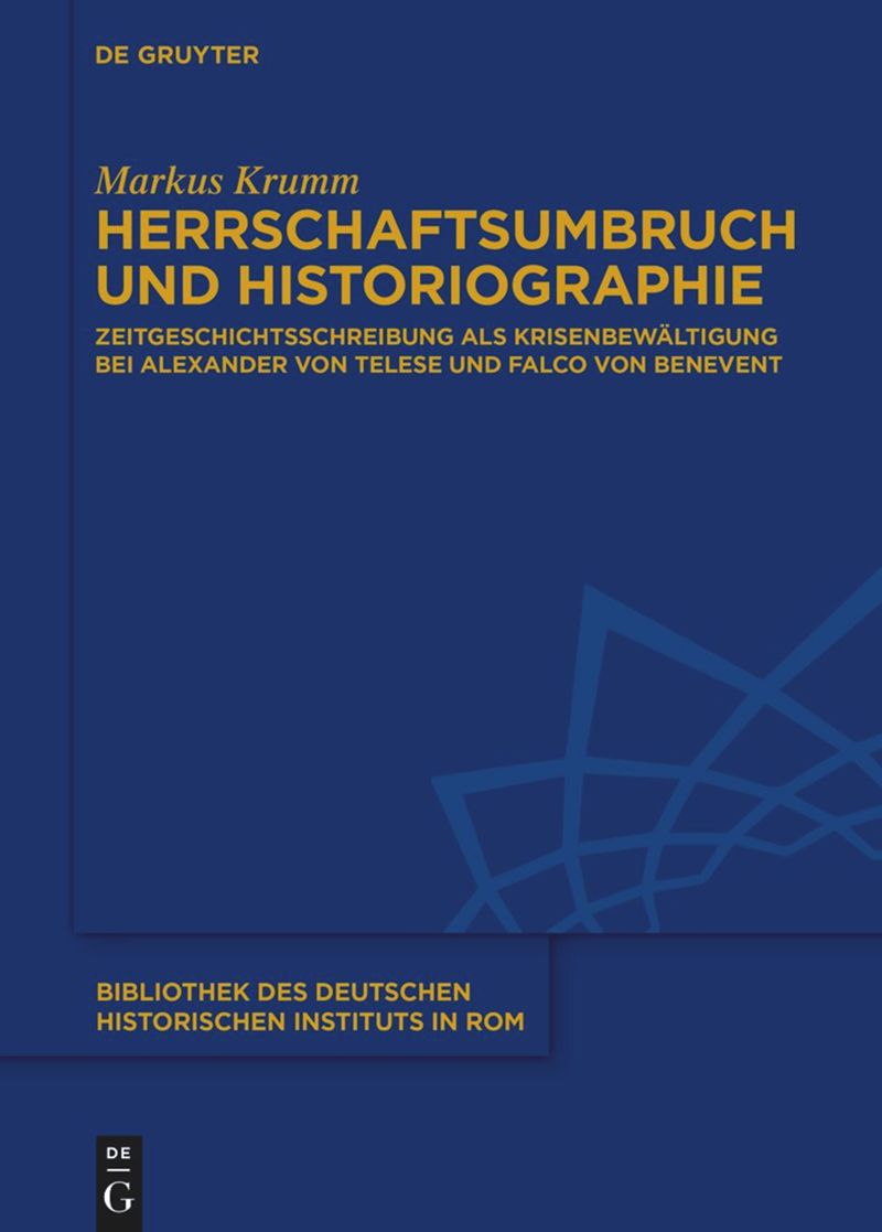 book: Herrschaftsumbruch und Historiographie