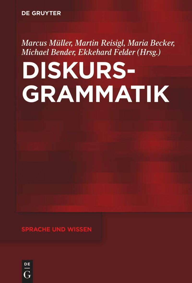 book: Diskursgrammatik