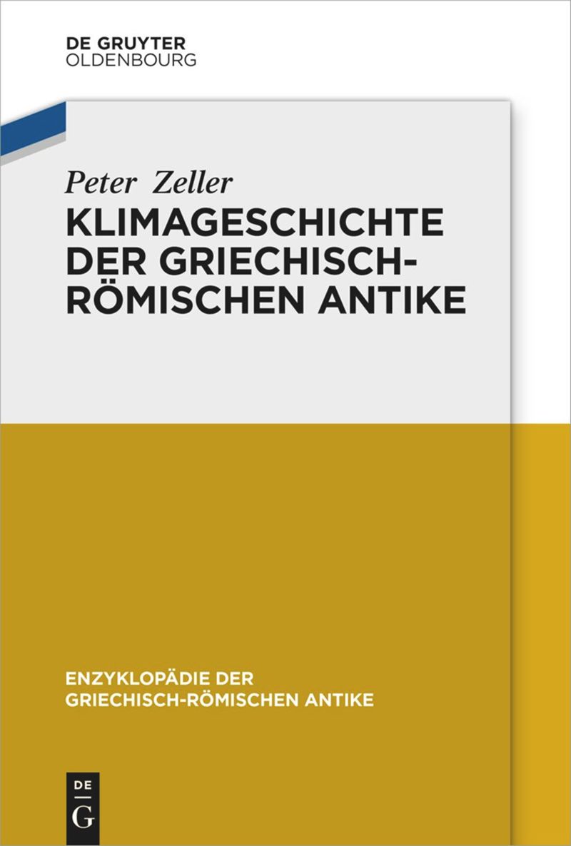 book: Klimageschichte der griechisch-römischen Antike