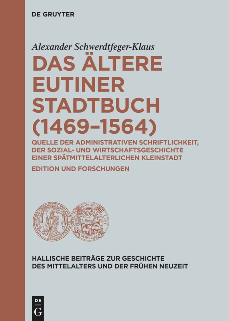 book: Das ältere Eutiner Stadtbuch (1469–1564)