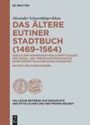 book: Das ältere Eutiner Stadtbuch (1469–1564)