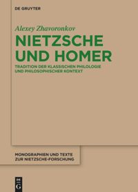 book: Nietzsche und Homer