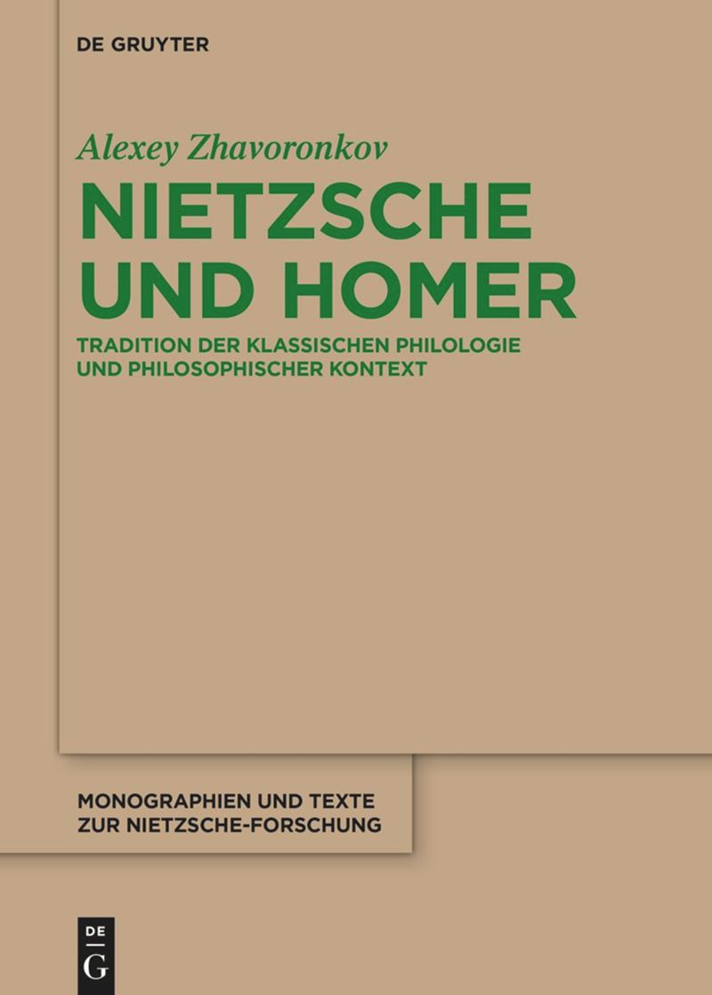 book: Nietzsche und Homer
