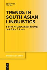 book: Trends in South Asian Linguistics